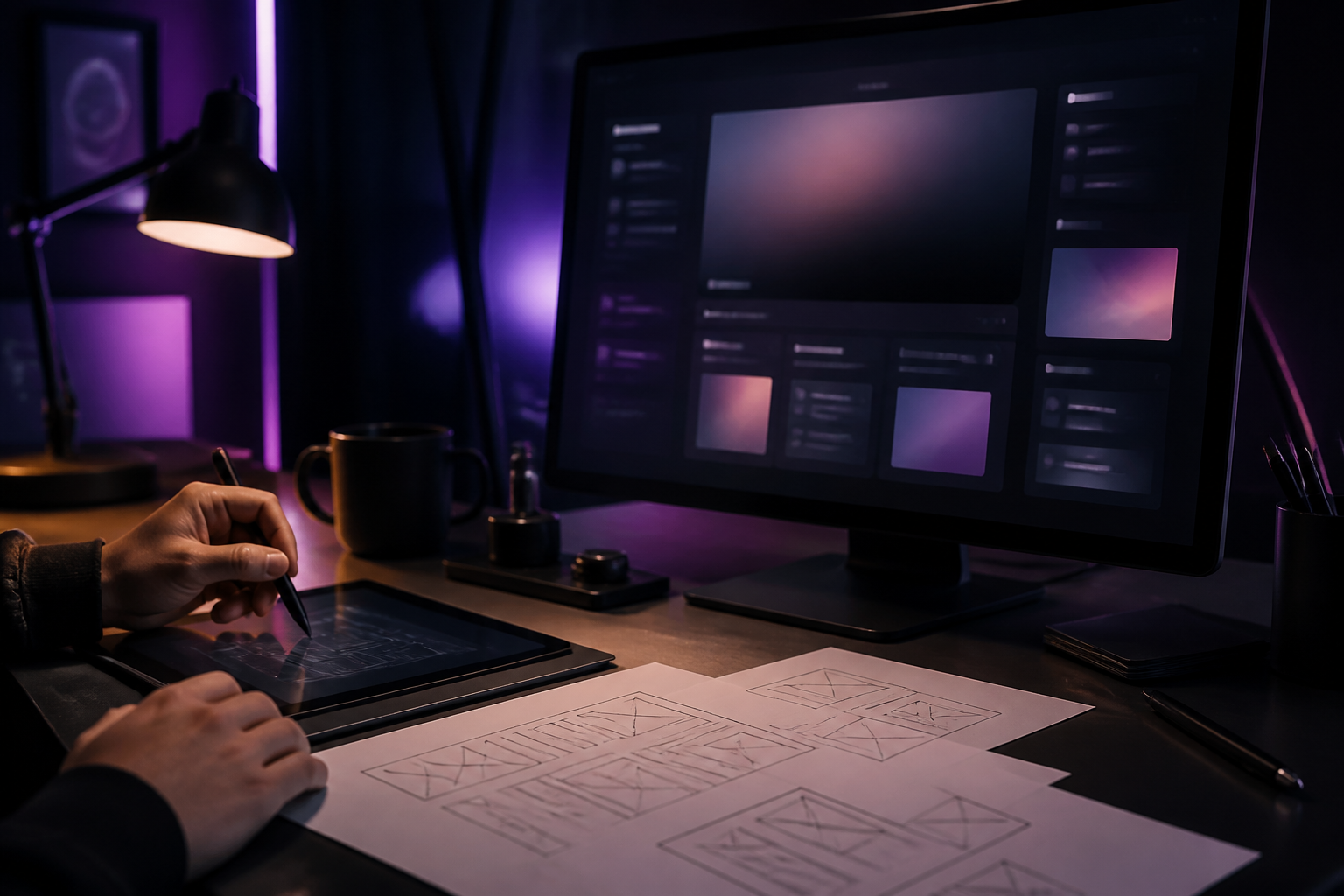 UX/UI Design at ClicknHub